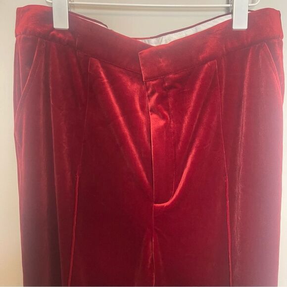 Favorite Daughter THE AMORE Velvet PANT NWOT Size 16 - Picture 11 of 13